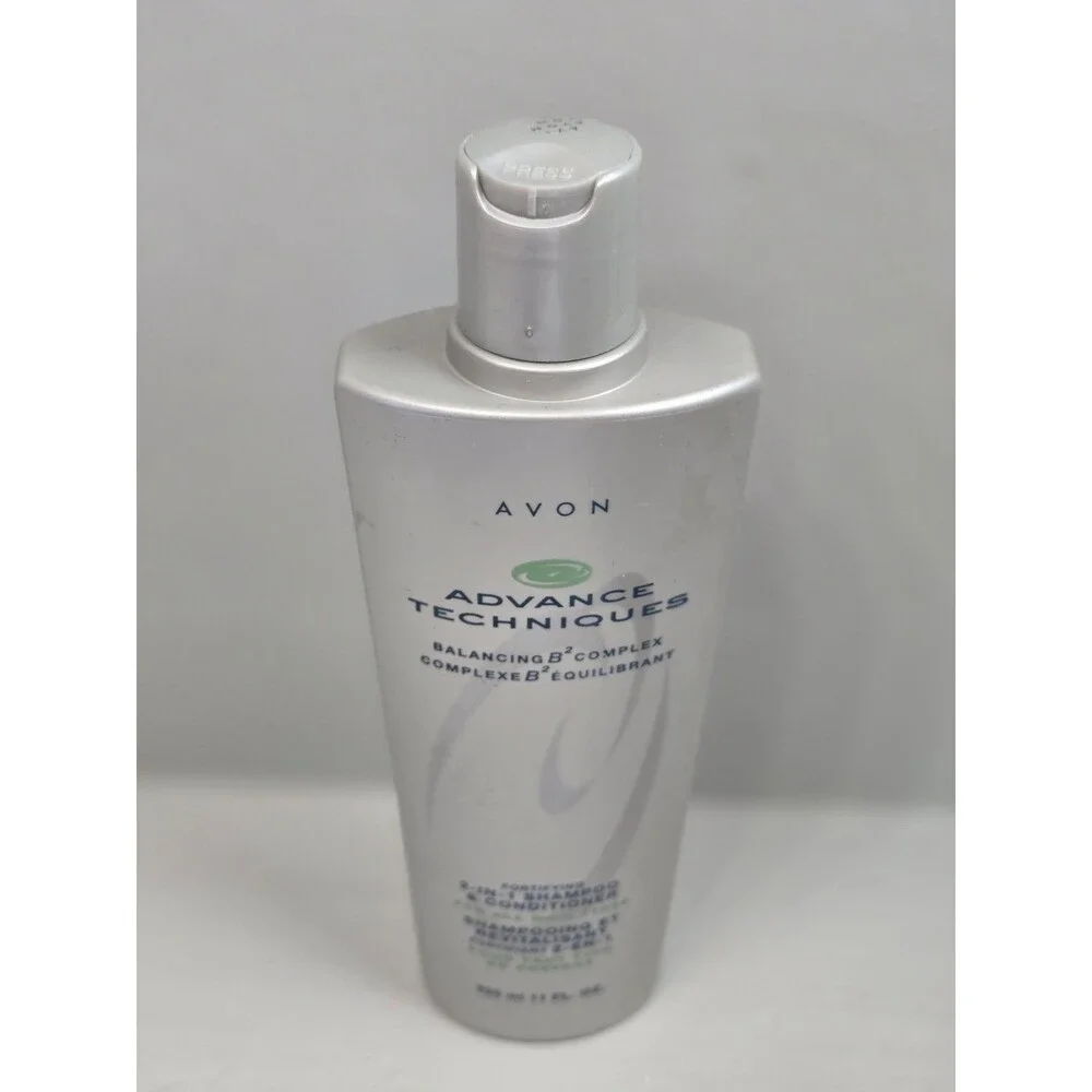 Avon Advance Techniques 2-in-1 Shampoo & Conditioner 11 Oz New Fortifying Sealed